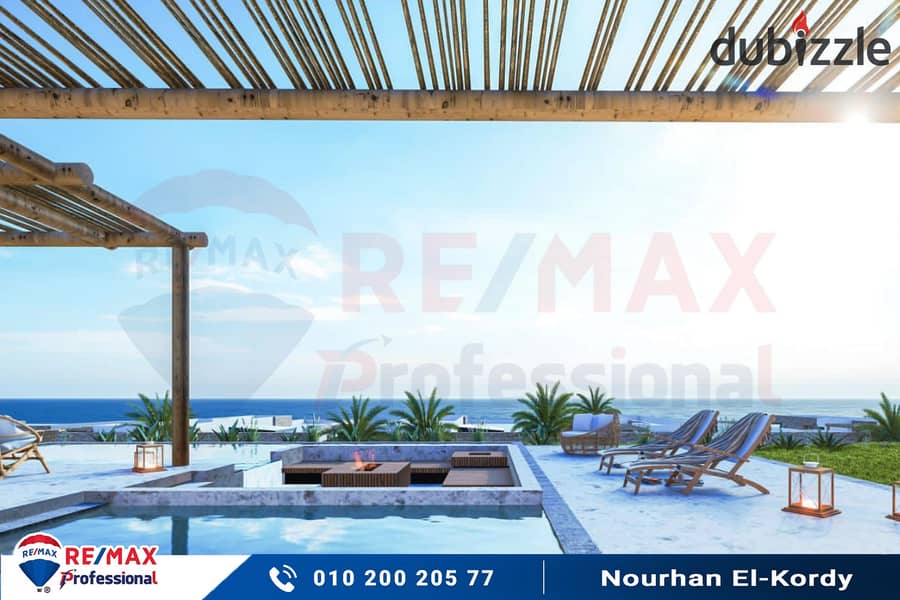 Own a chalet with a direct view of the lagoon (Masaya Sidi Abdel Rahman) 7