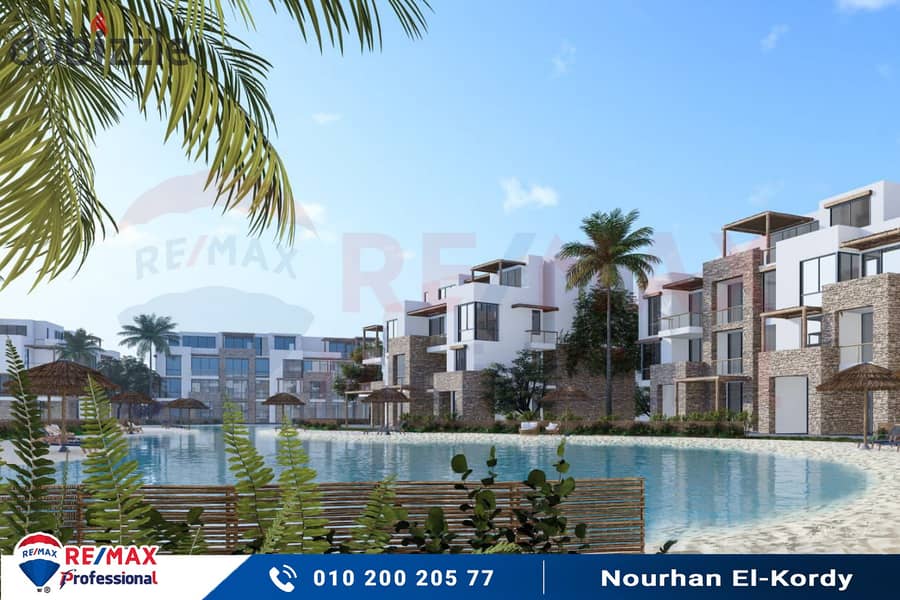 Own a chalet with a direct view of the lagoon (Masaya Sidi Abdel Rahman) 13