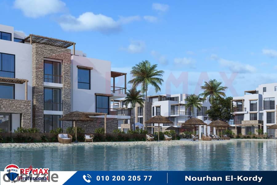 Own a chalet with a direct view of the lagoon (Masaya Sidi Abdel Rahman) 14