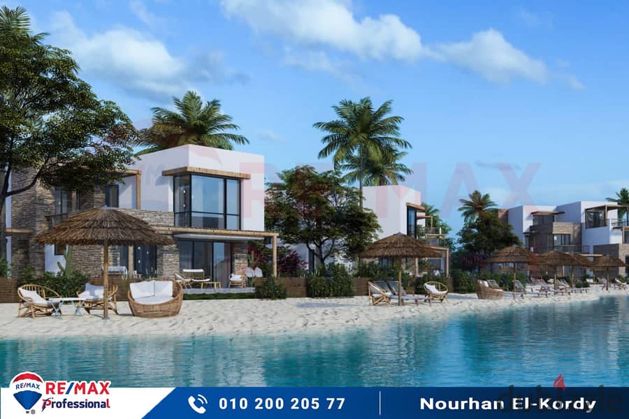 Own a chalet with a direct view of the lagoon (Masaya Sidi Abdel Rahman) 15