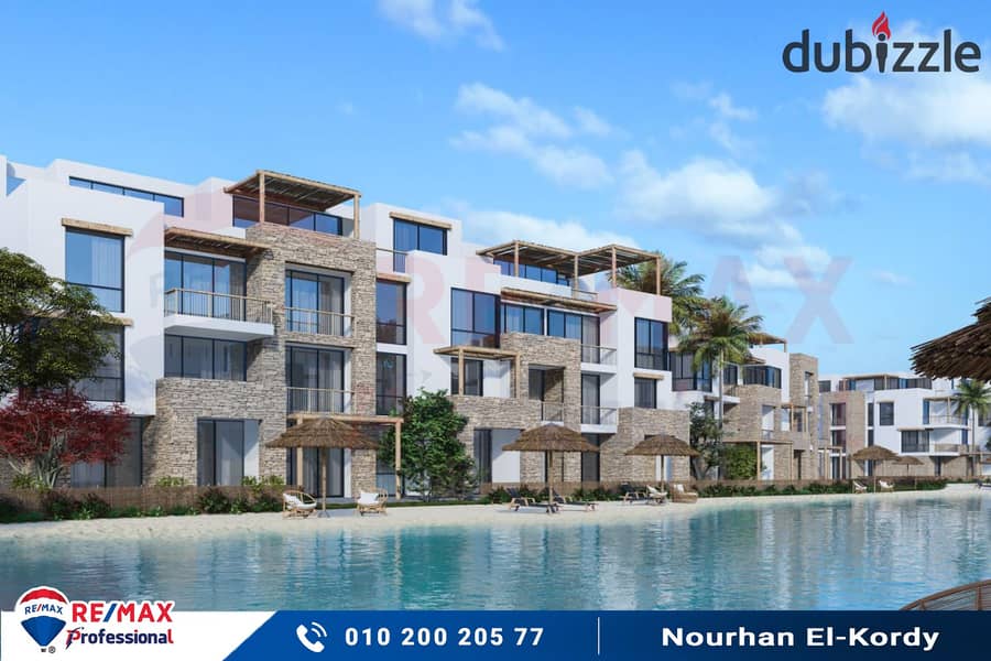 Own a chalet with a direct view of the lagoon (Masaya Sidi Abdel Rahman) 17