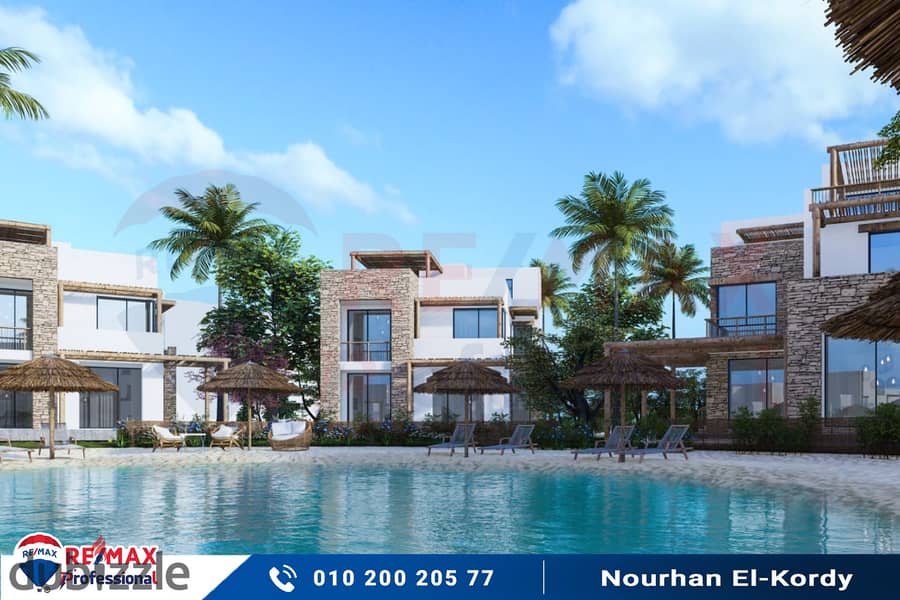 Own a chalet with a direct view of the lagoon (Masaya Sidi Abdel Rahman) 19