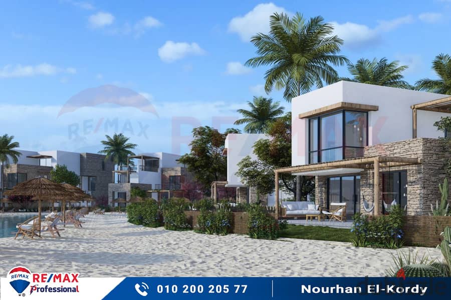 Own a chalet with a direct view of the lagoon (Masaya Sidi Abdel Rahman) 20