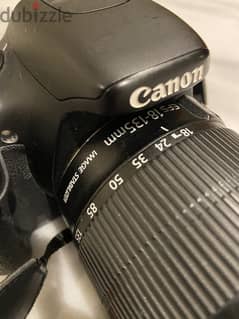 Canon 600D with 18-135mm lens 0