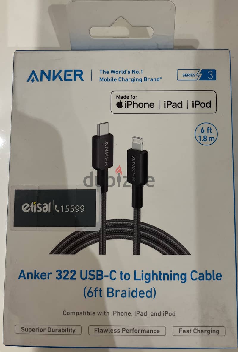 Anker 322 USP -C lightning 1