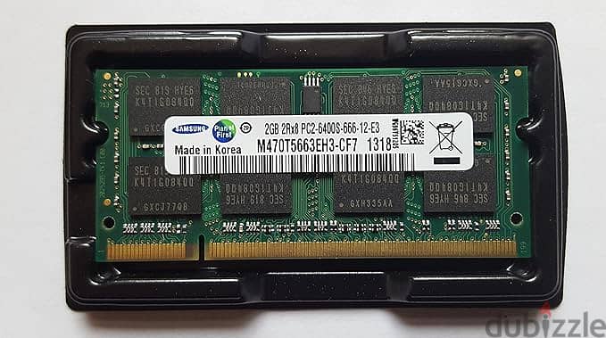 رام 2 DDR2   GB  سامسونج هاينكس  لاب توب 1