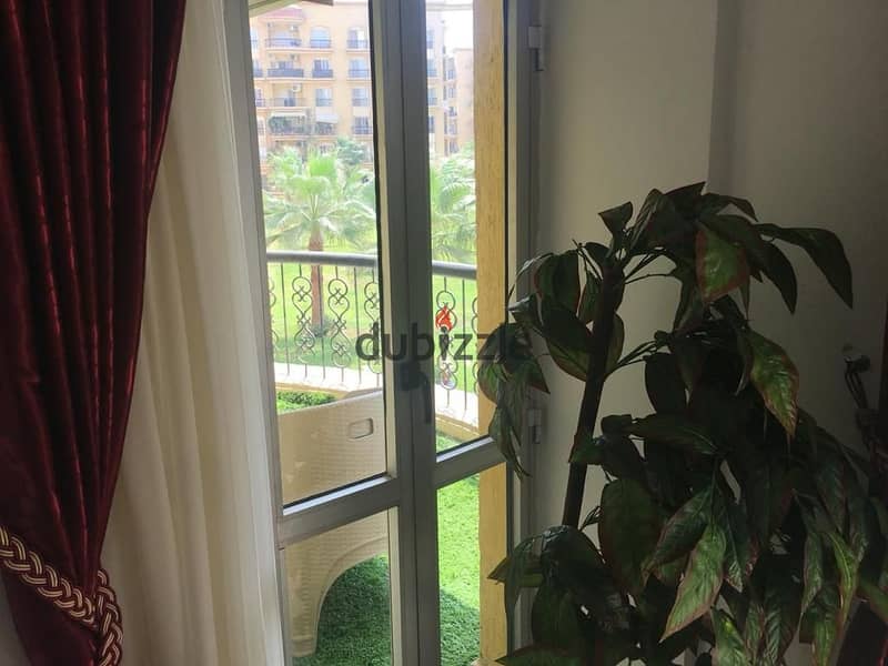 Apartment 131m for rent furnished in Rehab City 2 garden view 14