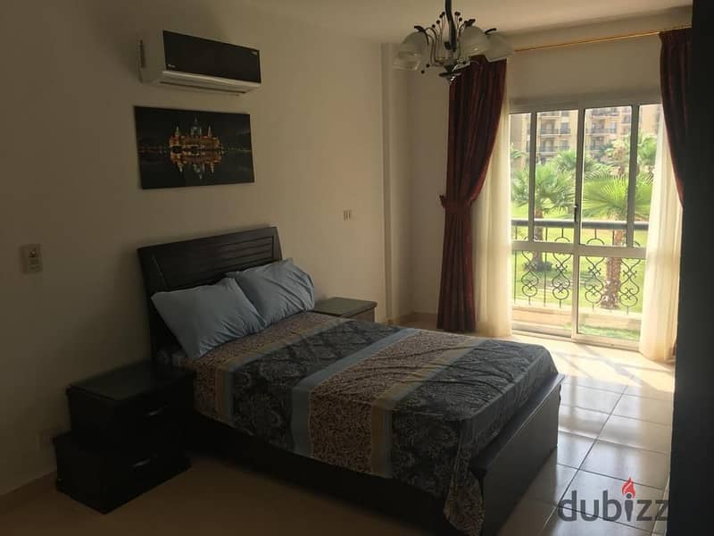 Apartment 131m for rent furnished in Rehab City 2 garden view 23