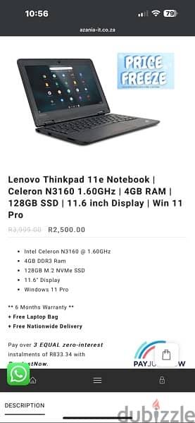 Lenovo Thinkpad N3160 6