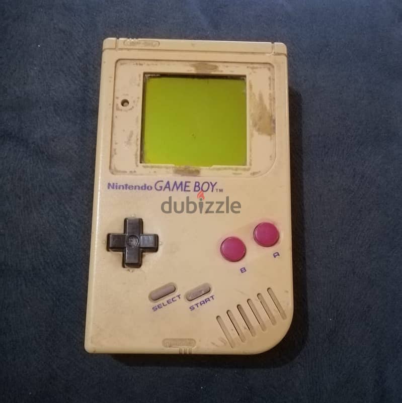 جهاز جيم بوى يابانى اصلى من النوادر يعمل بحالة جيدة Game Boy 0