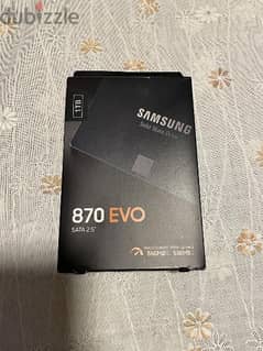 Samsung SSD 870 EVO 1 tera tb