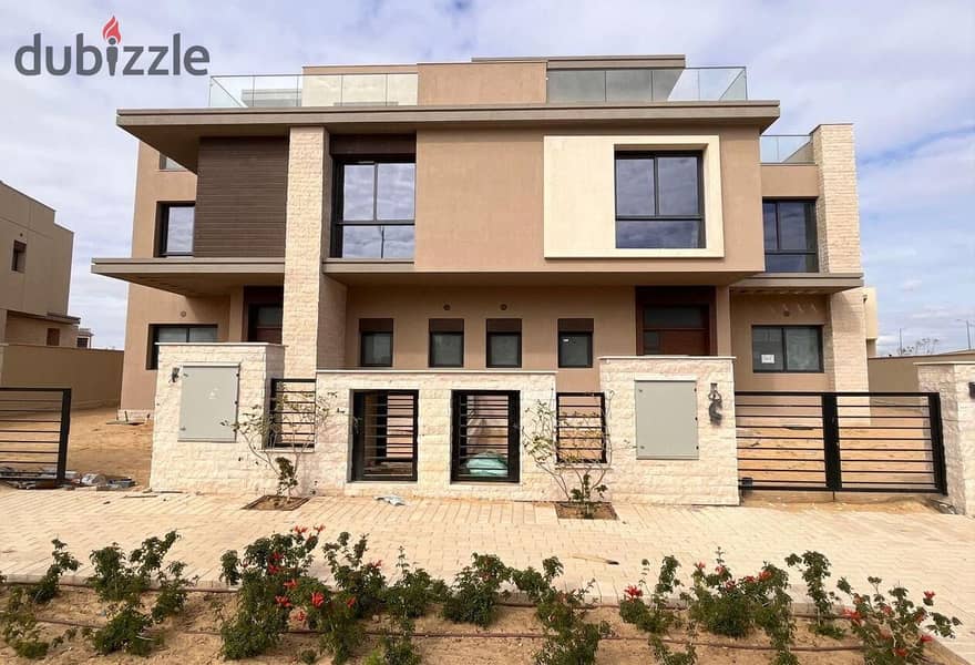 early delivery fully finished +acs apartment+garden in sodic THE ESTATES over 7years 2