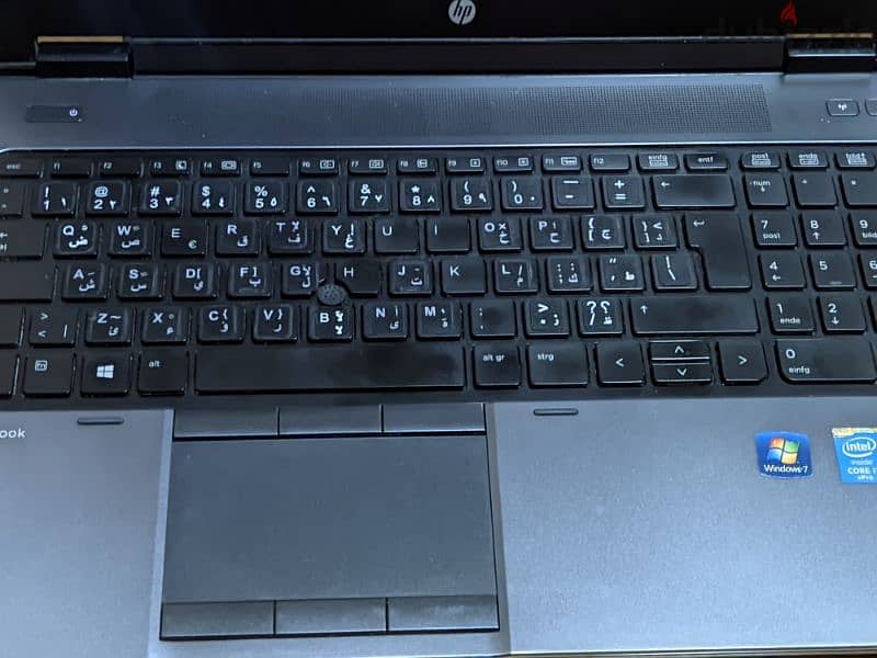 رامات 24 جيجا Laptop HP Zbook i7-4910MQ 2.9GHZ أعلي نسخة فالجيل الرابع 8