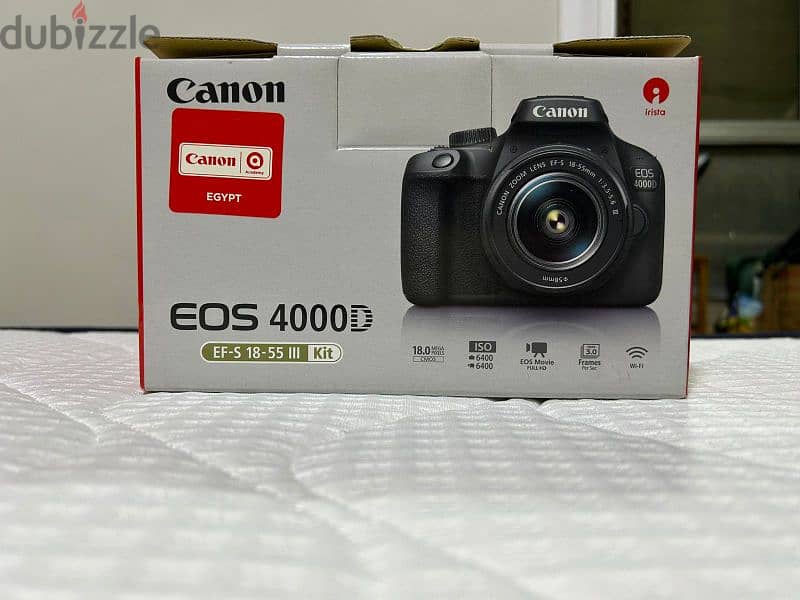 camera canon 4000d 1