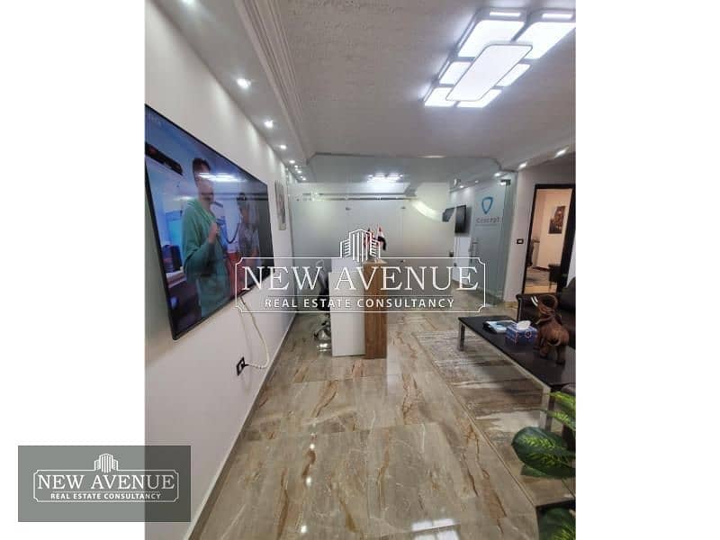 Admin Office 140Sqm for Rent fully Furnished Zahraa Al Maadi 3