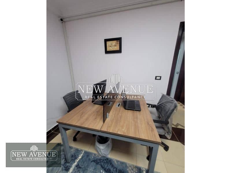 Admin Office 140Sqm for Rent fully Furnished Zahraa Al Maadi 5