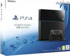 Sony playstation 4 , 1 Terabyte , Excellent state,with a newcontroller