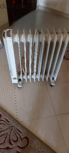 -Heater with Gas دفايه اولومبيك الكتريك ١٠ ريشه