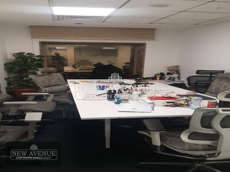 Finished & Furnished Office for rent at 90th St New Cairo 7