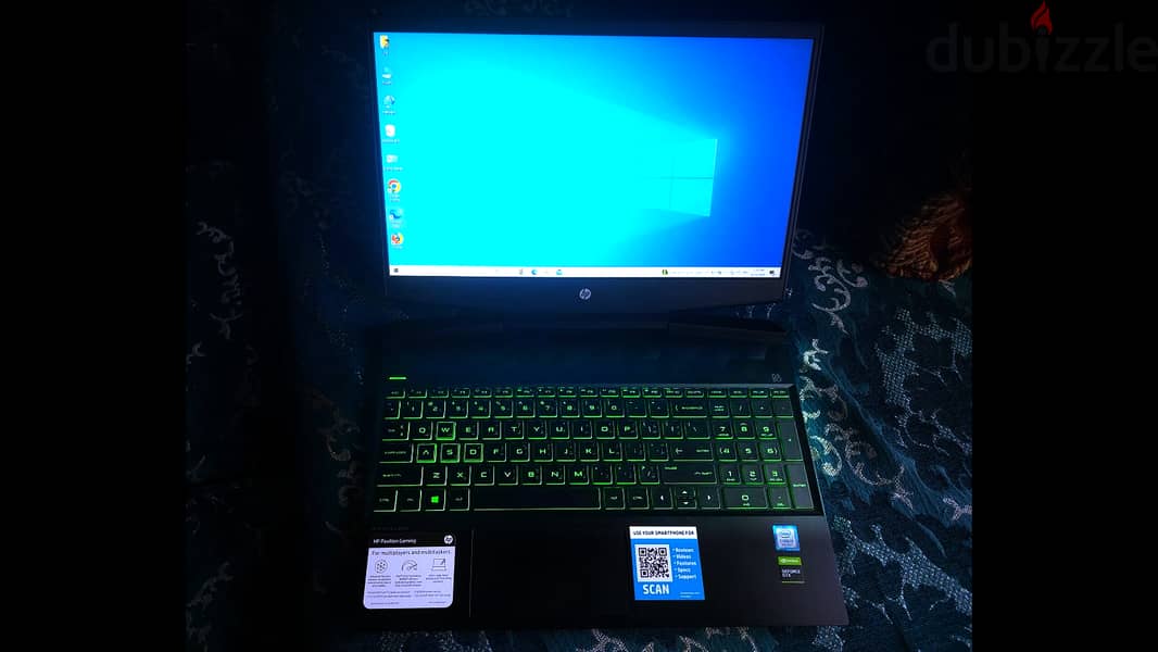 LAPTOP HP Pavilion Gaming, GeForce GTX 1650, i5-9300H, 256GB SSD, 1TB 1