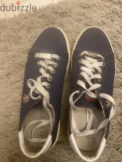 Original us polo women blue shoes size 38 0