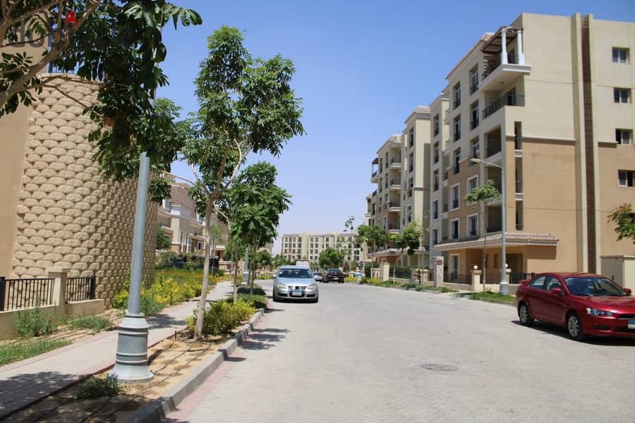 The last 3-bedroom apartment for sale in Sarai Compound directly on the Suez Road 13