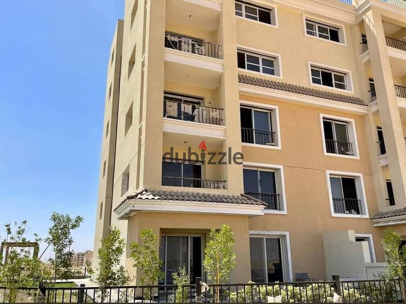 With just down payment of 902K , own apartment + garden in New Cairo 5