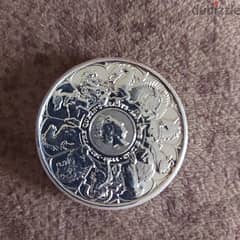 Great Britain 2 oz Silver Queen's Beasts