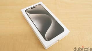 iphone 15 promax 256GB new natural titanium