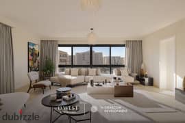 Apartment for sale in the heart of 6th of October City, opposite Mall of Egypt, in the Tulwa phase of O West.