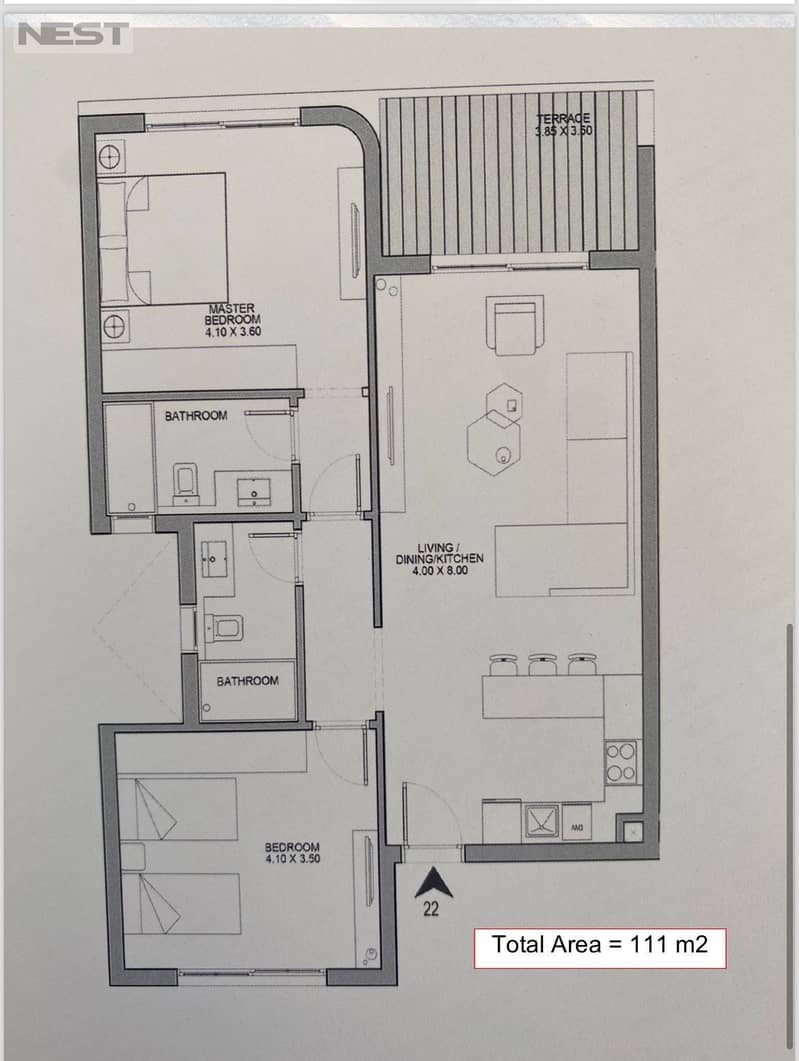 Chalet Resale June Sodic North Coast Fully finished Prime location 1