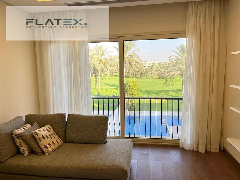 Distinctive fully furnished duplex with private pool for rent 2