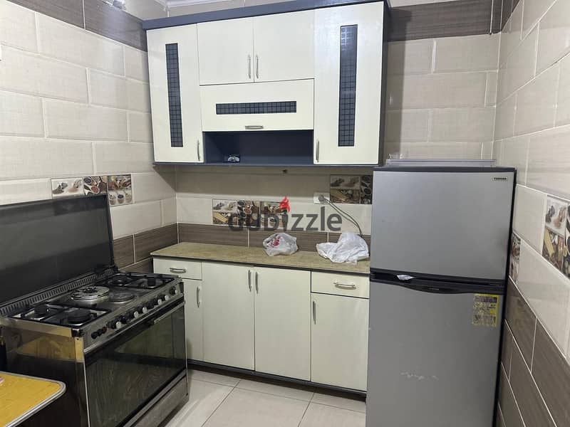 Furnished apartment for rent in Dar Misr Al-Kronfol in the First Settlement 8