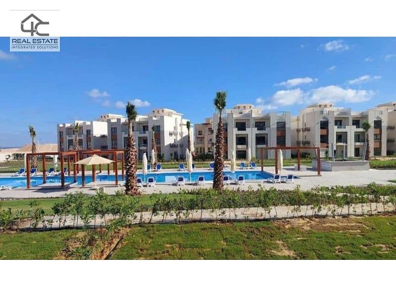 For sale in Gaia Al Ahly Sabbour North Coast Penthouse 82m with pool view and landscape Facing north 20