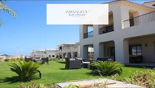 Sideview And Walking Distance To Lagoon For Townhouse In Riva Golf , Marassi For Sale, Ground Floor , Fully Furnished And Ready To Move