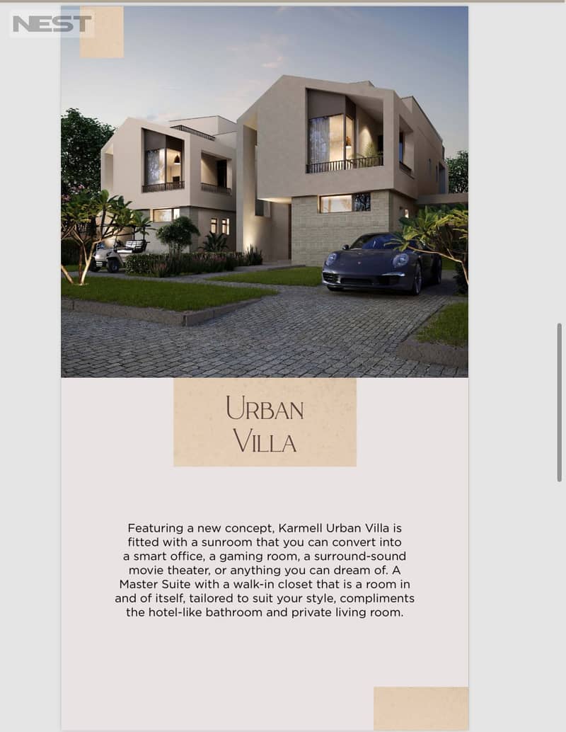 Standalone Resale  Sodic Karmell Urban Villa New Zayed 2