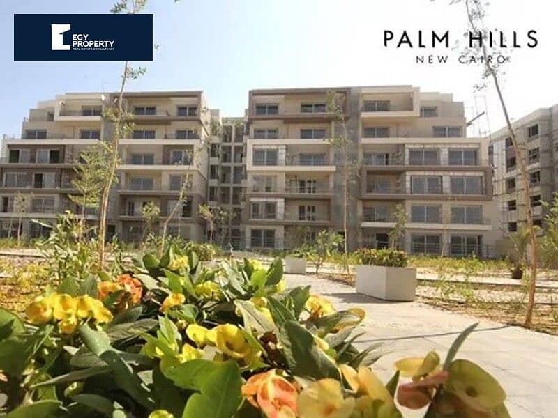 Ready to Move Apartment with an Attractive Price for Sale in Palm Hills Capital Gardens شقة استلام فوري 11