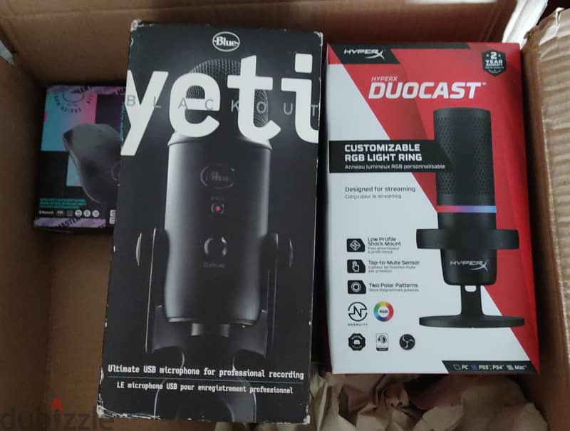 BLUE YETI | HYPERX DUOCAST GAMING MICROPHONE 0