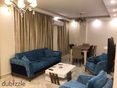 apartment 136 meter with garden 50 meter  for rent furnished in Al Rehab City