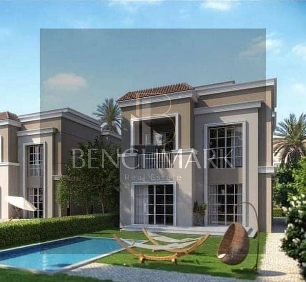 Standalone Villa 200m for sale at the first offering price in The Butterfly Compound Mostakbal City, New Cairo, a wall in a wall with Madinaty 0