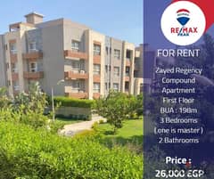 Zayed Regency Compound   Apartment  For Rent  198m