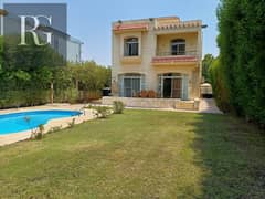 Fully furnished villa with pool for rent with a special price in Al Shorouk 2000