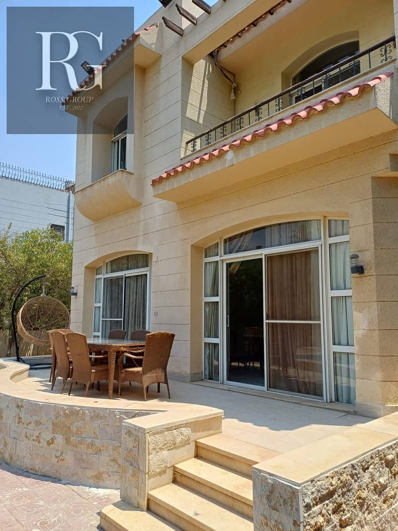 Fully furnished villa with pool for rent with a special price in Al Shorouk 2000 3