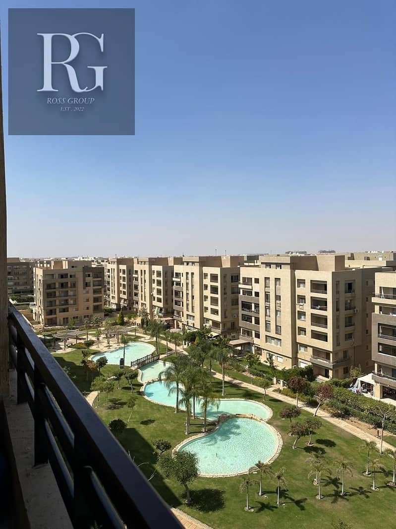 Fully finished apartment with landscape view for sale with a special price in The Square Sabbour Compound Fifth Settlement 1