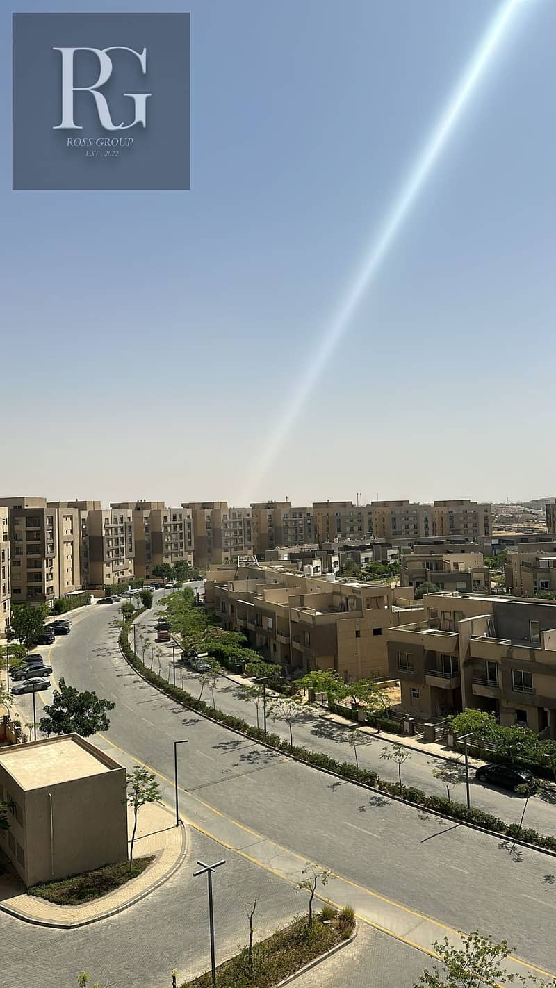 Fully finished apartment with landscape view for sale with a special price in The Square Sabbour Compound Fifth Settlement 6