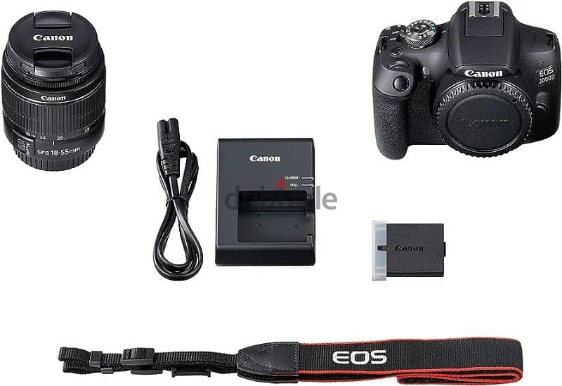 canon D2000EOS + canon EX430II السعر لسرعة البيع 1