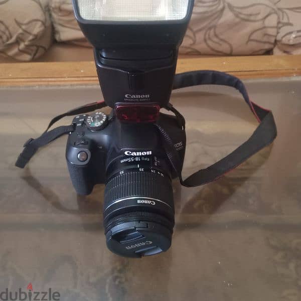 canon D2000EOS + canon EX430II السعر لسرعة البيع 2