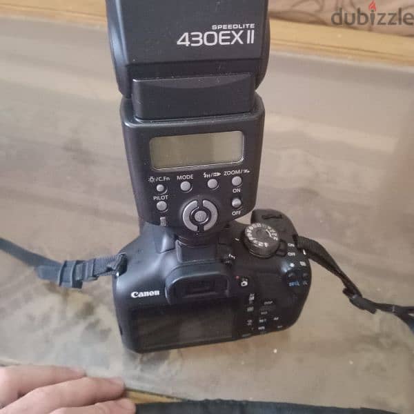 canon D2000EOS + canon EX430II السعر لسرعة البيع 3