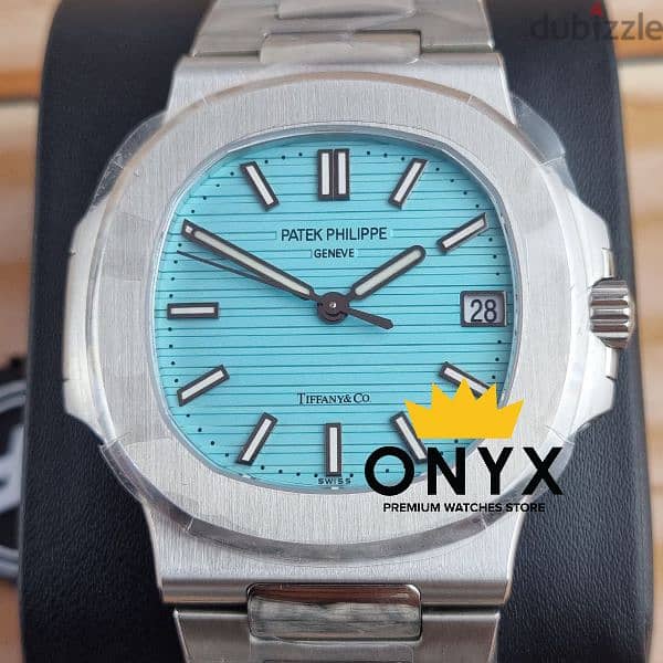 Patek Philippe Nautilus Tiffany Blue Dial 1