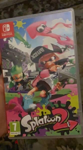 Nintendo Switch NX comes with a game called splatoon2 10